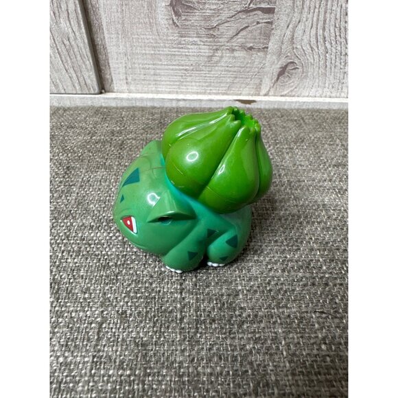 Vintage 1999 Toy Island Pokemon Bulbasaur Pencil Sharpener Desktop Figure Rare - Picture 4 of 6